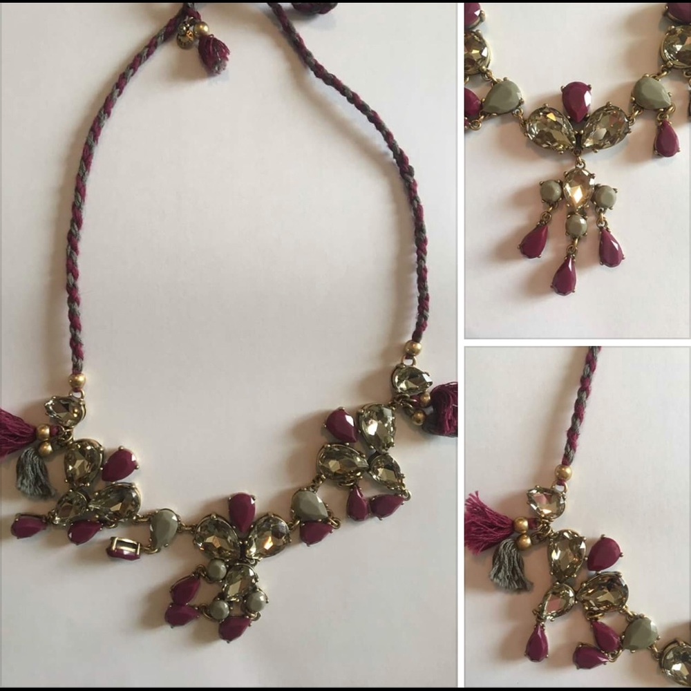 J. Crew Crystal Necklace